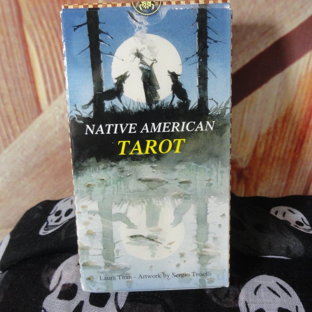 Native American Tarot Cards 78 cards w/Booklet, never used, Detailed,Col… - Picture 1 of 5